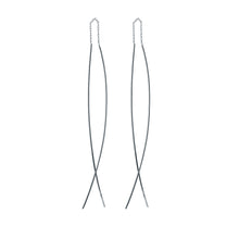 Load image into Gallery viewer, Minimalist Gold Threader Earrings