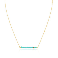Load image into Gallery viewer, Classic Turquoise Necklace with Adjustable Chain