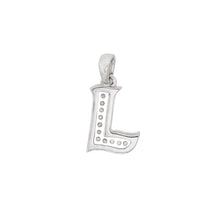 Load image into Gallery viewer, Floating Diamonds Charms Alphabet Letters Pendant