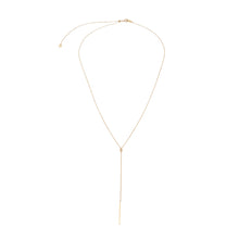 Load image into Gallery viewer, Diamond necklaces with an adjustable chain made in gold