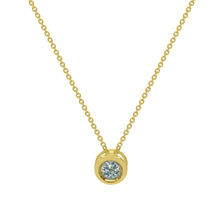 Load image into Gallery viewer, Eternity Classic Round Cut Diamond Gold Pendant Large Size
