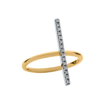 Load image into Gallery viewer, Chic Diamond Bar Ring