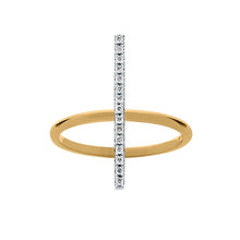 Load image into Gallery viewer, Chic Diamond Bar Ring