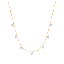 Load image into Gallery viewer, Classic Seven Naked Diamond Necklace 