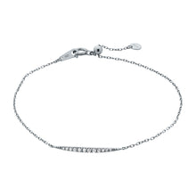 Load image into Gallery viewer, Diamond Bracelet with Adjustable Chain