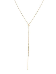 Classic Diamond Necklace with an Adjustable Chain