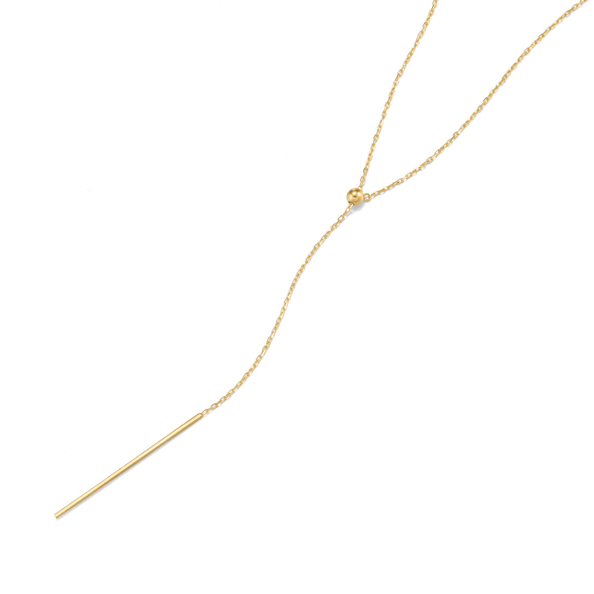 0.85mm Rose Gold Tone Sterling Silver Adjustable Box Chain Necklace - The  Black Bow Jewelry Company