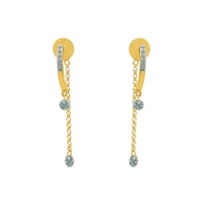 Load image into Gallery viewer, Classic Double Side Diamond Studs Earrings
