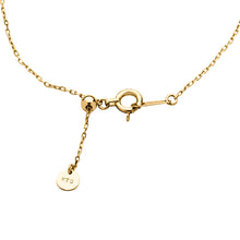 Load image into Gallery viewer, Classic Gold Petite Diamond Cross Necklace