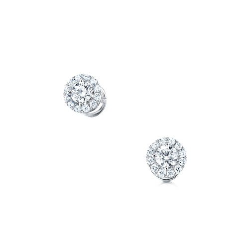 Bridal Classic Two Way Wear Diamond Earrings